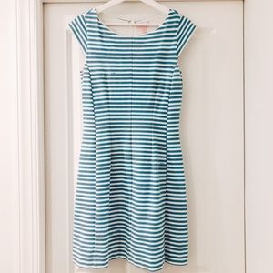 Blue and white stripe Lilly dress